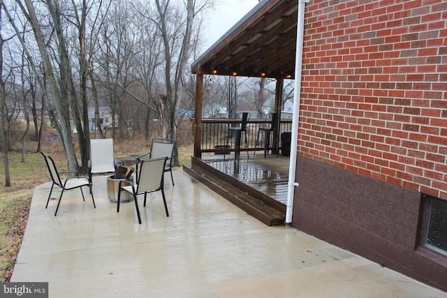 view of patio / terrace