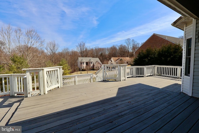 view of deck