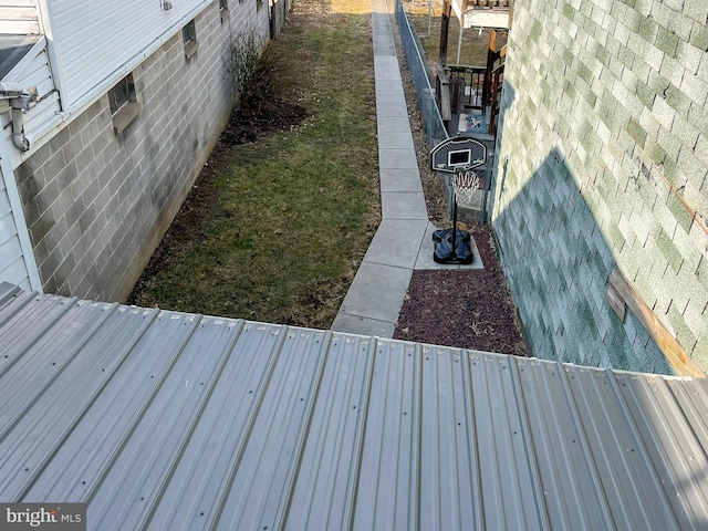 view of yard