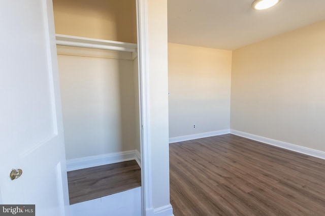 view of closet