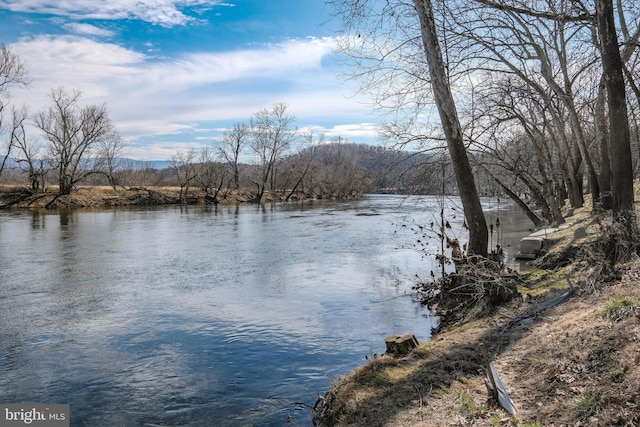 property view of water