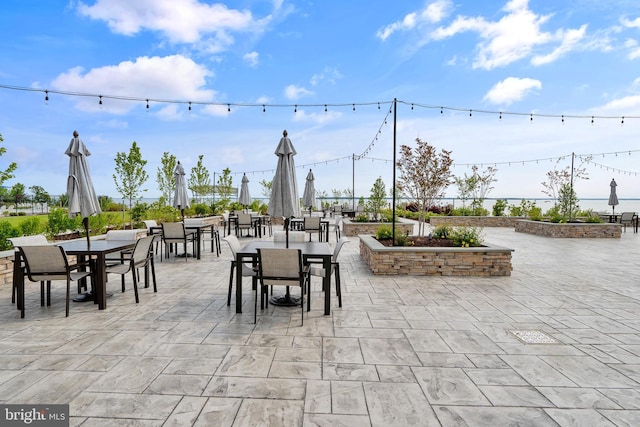 view of patio / terrace featuring outdoor dining space