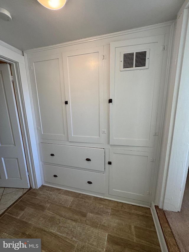 closet with visible vents