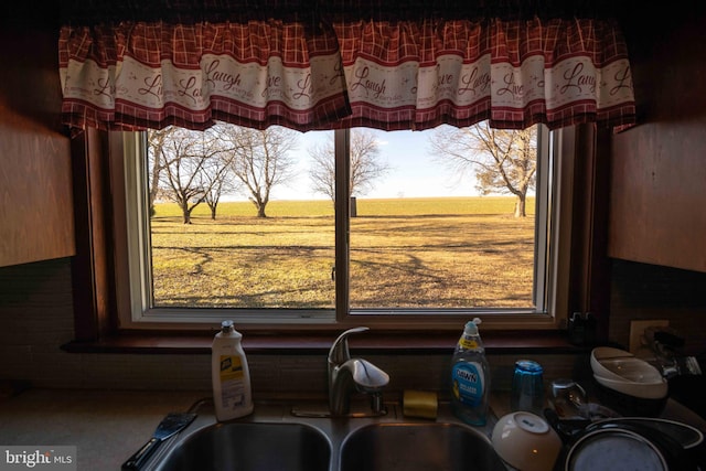 details featuring a sink