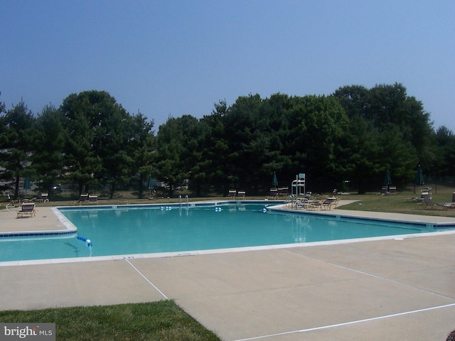 community pool featuring a patio