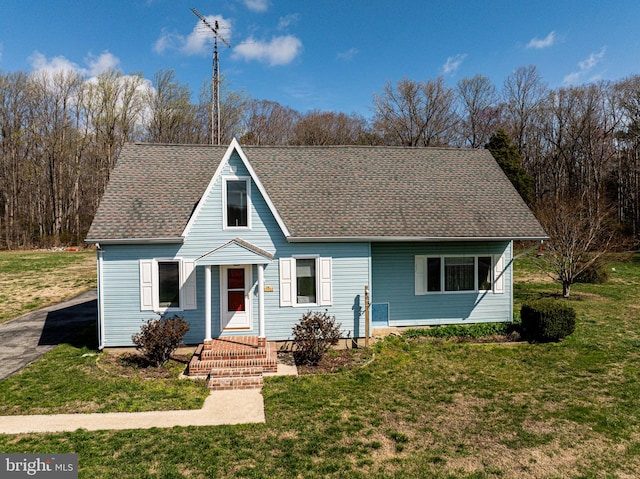 701 Paris Kirby Rd, Milford, DE 19963 - view of front of home featuring a front yard and a shingled roof