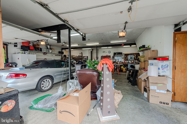 701 Paris Kirby Rd, Milford, DE 19963 - garage featuring a garage door opener