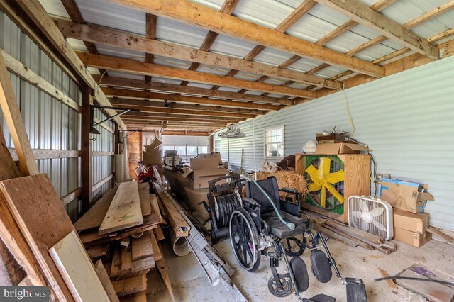 701 Paris Kirby Rd, Milford, DE 19963 - miscellaneous room featuring a garage