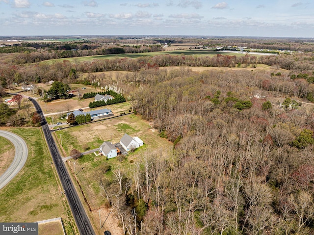 701 Paris Kirby Rd, Milford, DE 19963 - aerial view of sparsely populated area