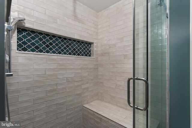 full bath featuring a stall shower