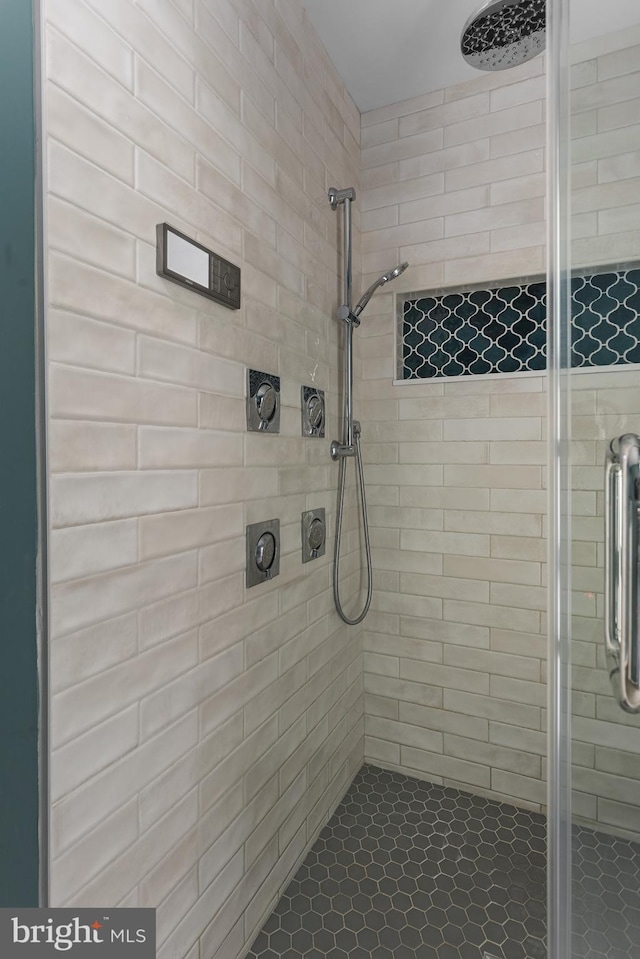 full bath with a stall shower