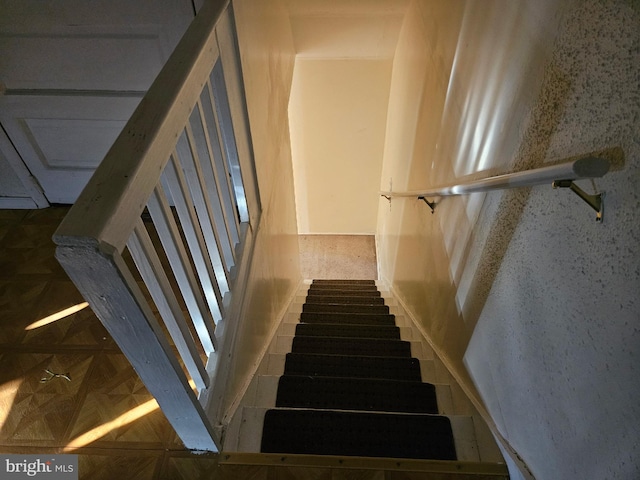 view of staircase