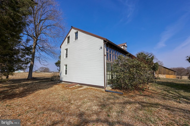 view of side of home