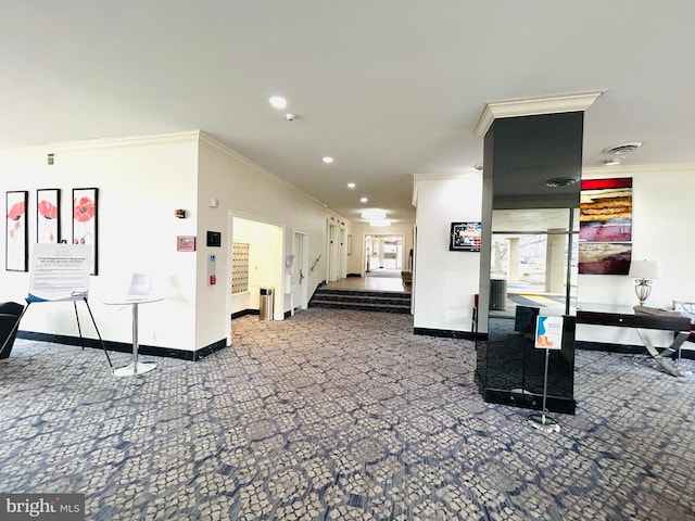 view of community lobby