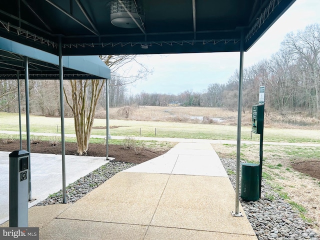 view of patio