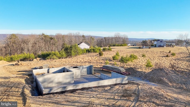 103 Husk Trl, Berkeley Springs, WV 25411 - view of yard featuring a view of countryside