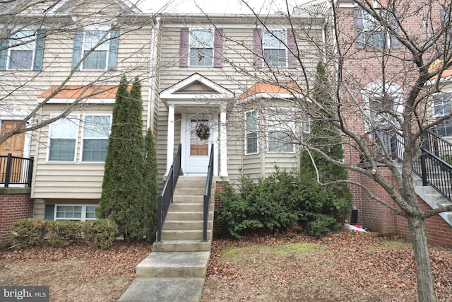 view of townhome / multi-family property