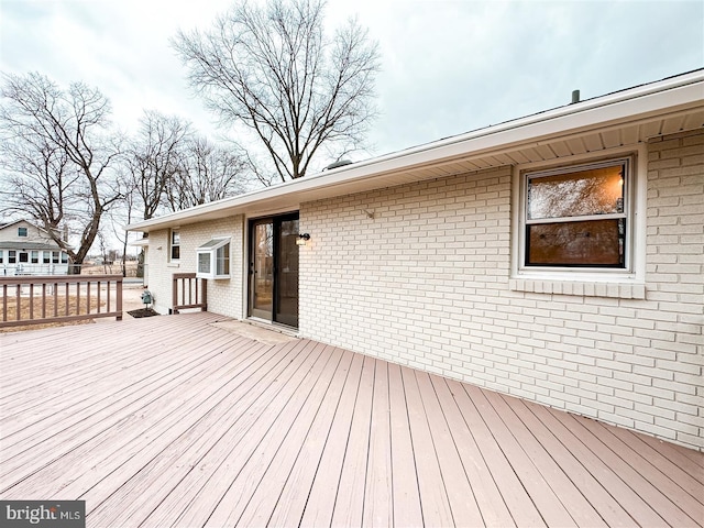 view of deck