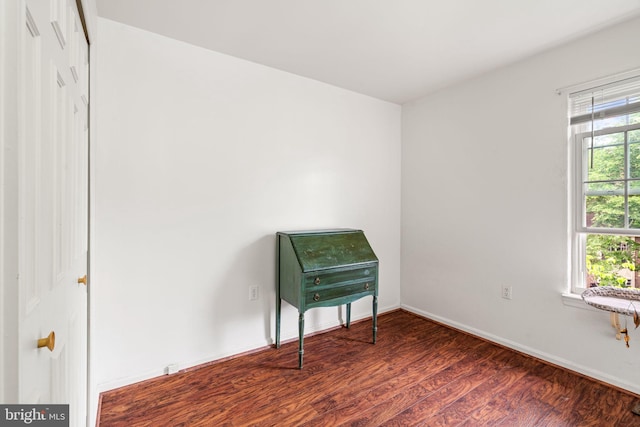 4504 Little River Run Dr, Annandale, VA 22003 - empty room with wood finished floors and baseboards