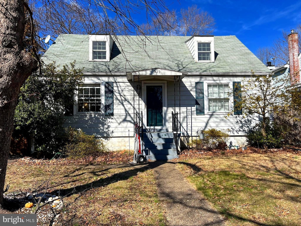 view of cape cod house