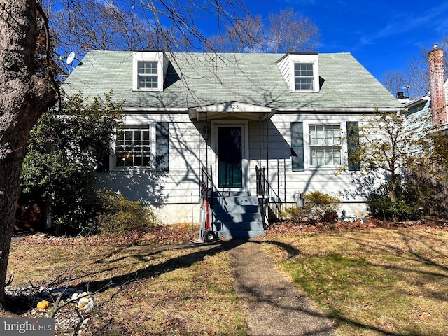 view of cape cod house