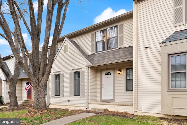 multi unit property with roof with shingles