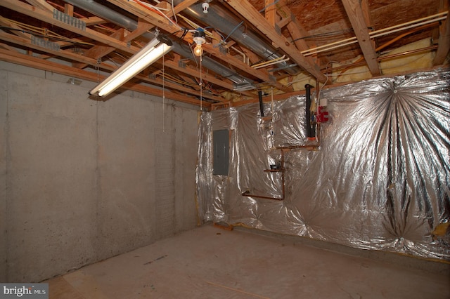 241 Thomas Harmon Dr, Camden, DE 19934 - below grade area featuring electric panel