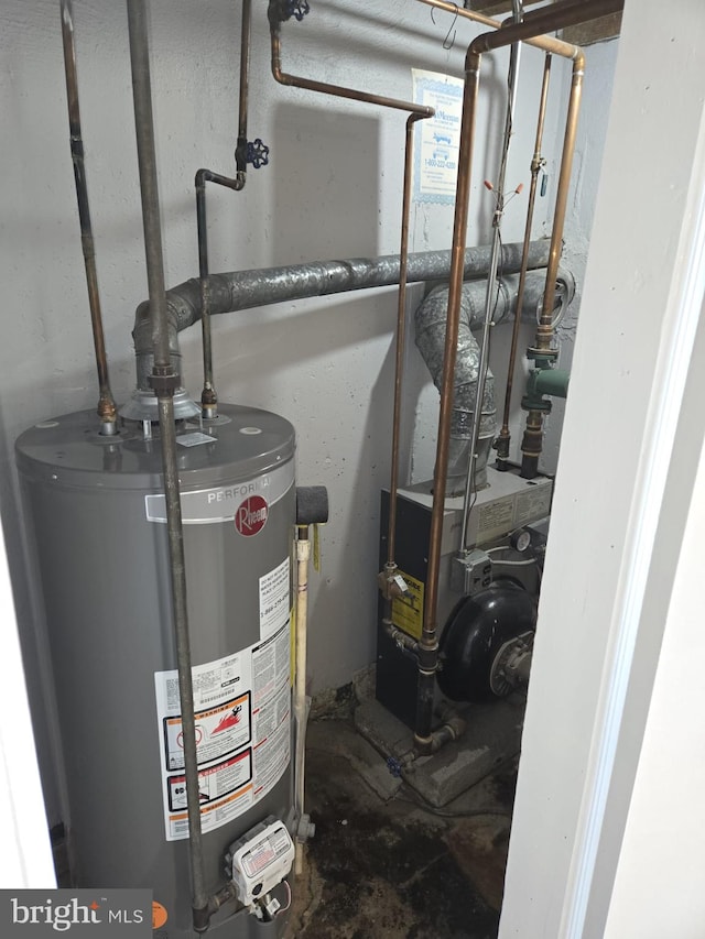 utilities with gas water heater