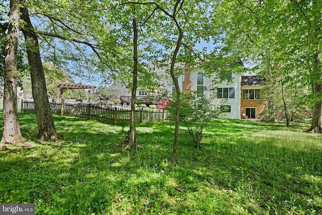 10310 Mystic Meadow Way, Oakton, VA 22124 - view of yard with fence