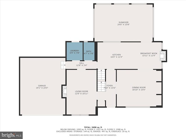 view of layout