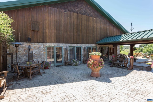 240 Stoneleigh Rd, Palmyra, VA 22963 - view of patio with outdoor dining space