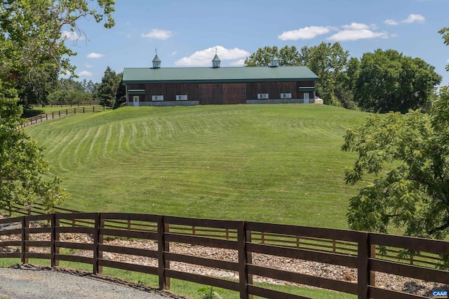 240 Stoneleigh Rd, Palmyra, VA 22963 - view of yard with a view of rural / pastoral area