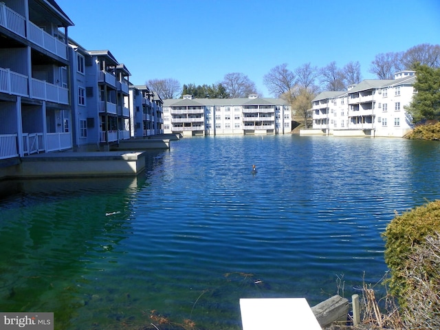 property view of water