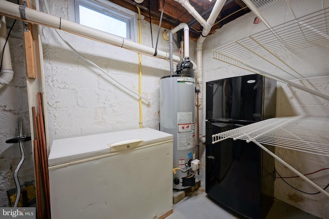 utilities with gas water heater