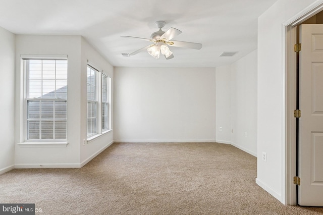 7315 Serenade Cir, Clinton, MD 20735 - carpeted spare room with a ceiling fan and baseboards