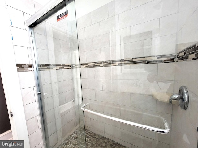 full bath with a stall shower