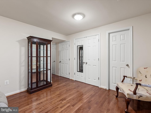 125 Monticello Sq, Winchester, VA 22602 - entrance foyer with baseboards and wood finished floors