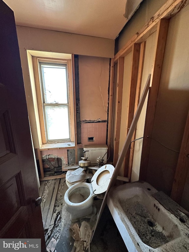 bathroom with toilet