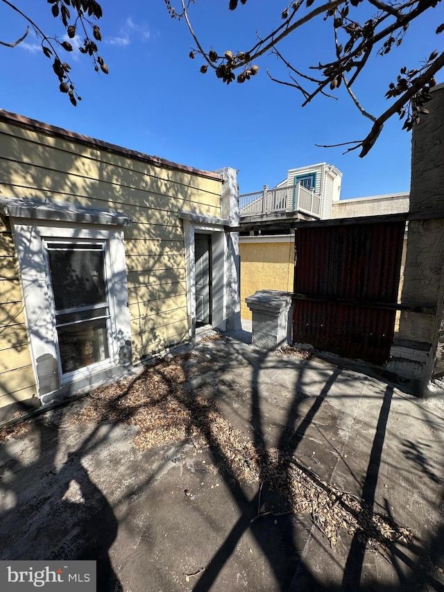 view of rear view of house