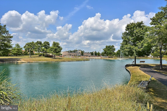 property view of water