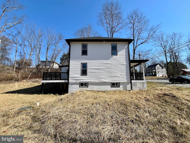 view of property exterior