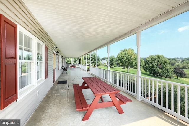 view of patio