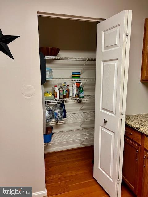 view of pantry