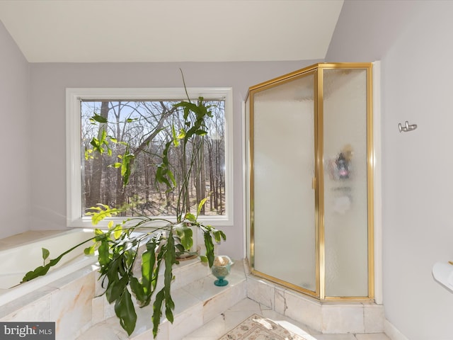 1 Timber Run Ct, Reisterstown, MD 21136 - full bath featuring a healthy amount of sunlight and a shower stall