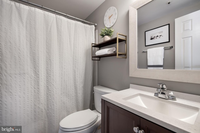 665 Constellation Sq SE Unit F, Leesburg, VA 20175 - full bathroom featuring toilet and vanity