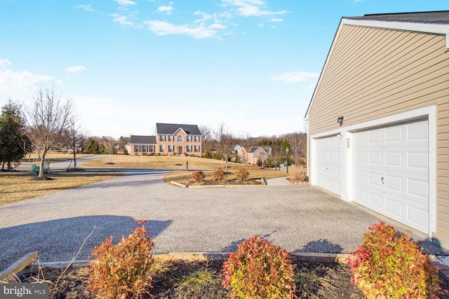 exterior space with driveway