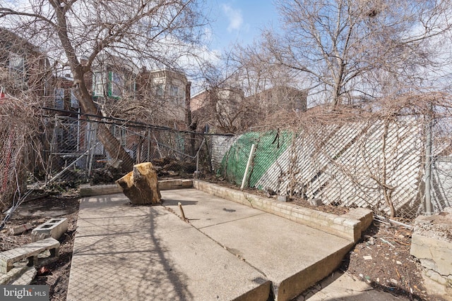 view of patio with fence private yard