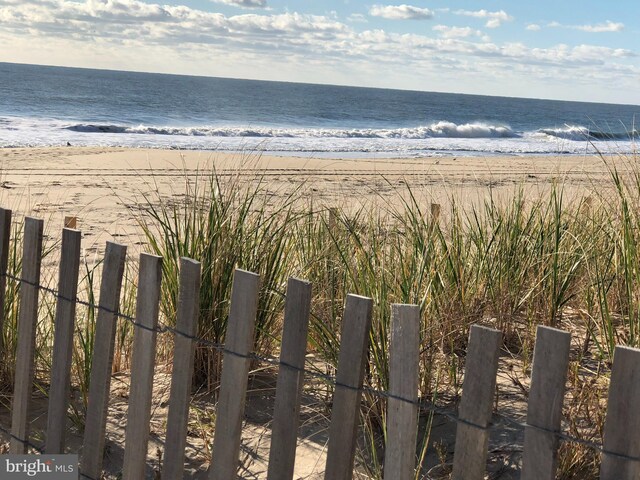 8500 Coastal Hwy Unit 107, Ocean City, MD 21842 - property view of water featuring a view of the beach