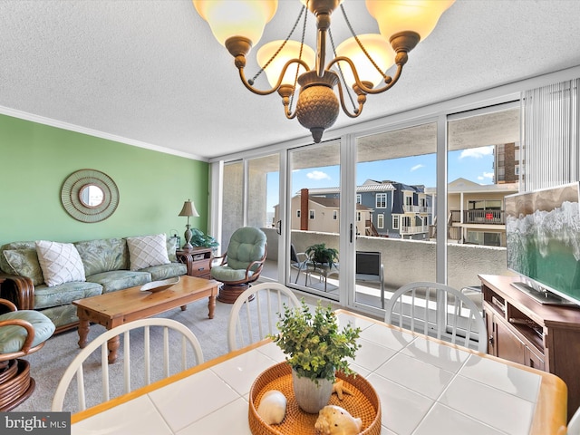 8500 Coastal Hwy Unit 107, Ocean City, MD 21842 - sunroom / solarium featuring a chandelier
