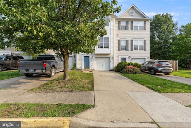 6185 Newton Ln, Bealeton, VA 22712 - townhome / multi-family property featuring an attached garage and driveway